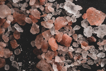 Himalaya Salt macro close up