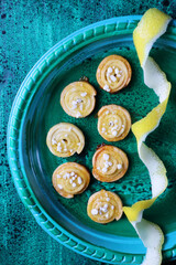 Zitronenschnecken Plätzchen