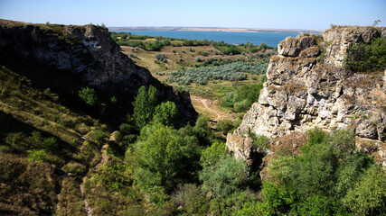 Nature scape of Moldova