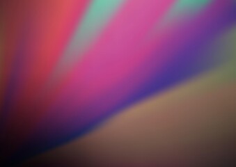 Dark Purple vector blurred shine abstract background.