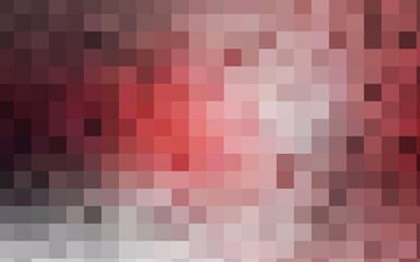 Dark Red vector rectangle mosaic background with transparencies in origami style.