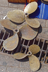 Brass propellers