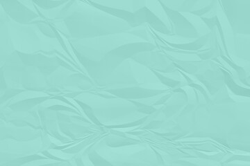 crumpled blue paper background close up