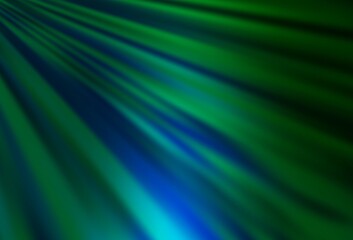 Dark Blue, Green vector template with repeated sticks.