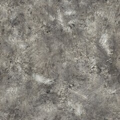 Seamless Tropical Palm Leaf Pattern. Beige Brown Tan Aged Old Grungy Dirty Design. High quality illustration. Detailed worn messy stained wrinkled tough surface material.