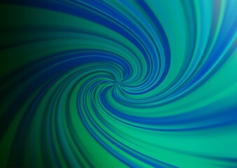 Fototapeta premium Light BLUE vector blurred shine abstract background.