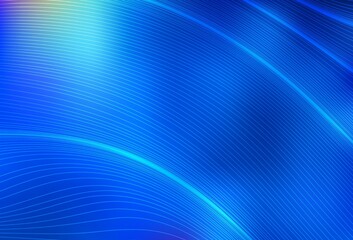 Light BLUE vector colorful blur background.