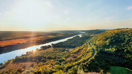 Obraz premium View of the nature of Moldova