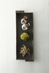 干し柿とめはりずし