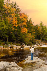Fototapeta premium on the river