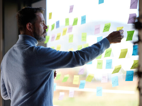 Businessman at the office