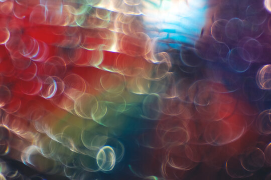 Abstract through shattered glass