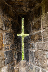 Castle arrow or crossbow slit
