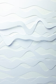Wavy Paper Abstract