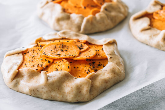 Sweet potato galette