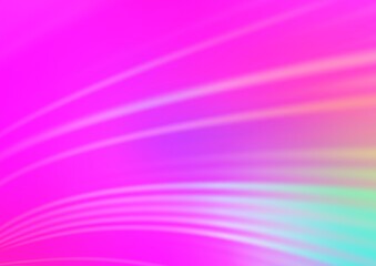 Light Pink vector bokeh and colorful pattern.
