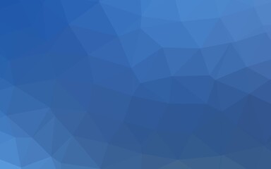 Light BLUE vector blurry triangle texture.