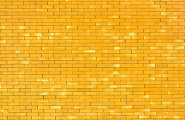 Gold block wall