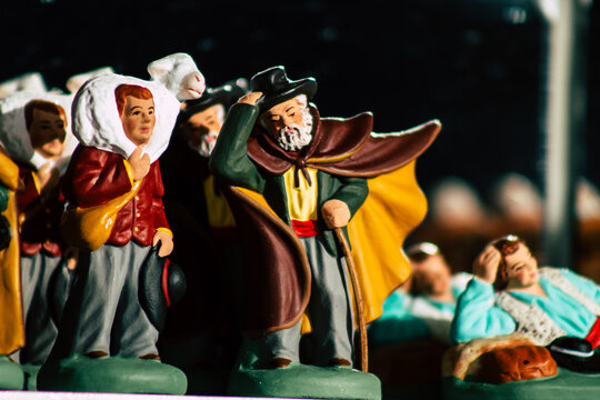 Closeup of decorative item sold in a souvenir shop for tourist in the downtown