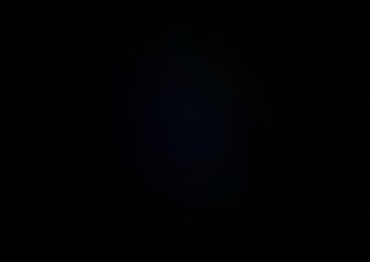 Dark Black vector bokeh pattern.