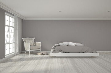 3d rendering of bedroom © tigger11th
