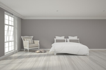 3d rendering of bedroom © tigger11th