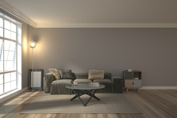 3d rendering interior scene © tigger11th