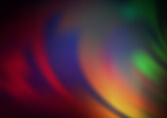Dark Pink, Green vector glossy abstract template.