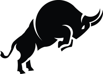 Bull Vector illustration Design this design we can use to Logo design and etc