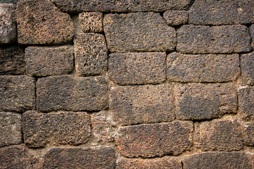 Seamless texture of old stone wall 