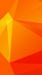 Abstract Orange Color Polygon Background Design, Abstract Geometric Origami Style With Gradient. Presentation,Website, Backdrop, Cover,Banner,Pattern Template