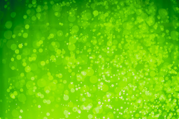 Abstract Green christmas Glitter Lights Defocused bokeh