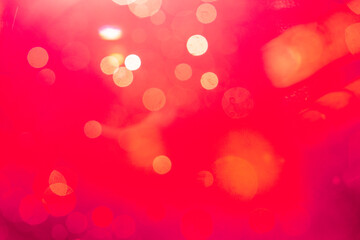 Fantasy Abstract blur  bokeh of lights colorful sparkle