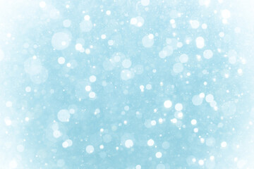 blue bokeh of lights