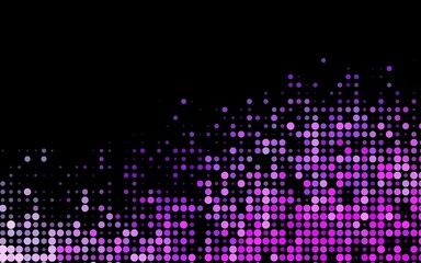 Dark Pink, Blue vector backdrop with dots.