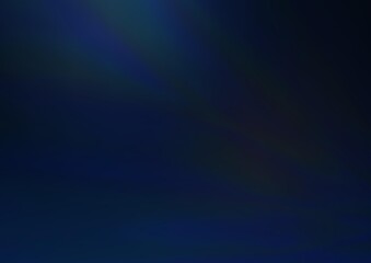 Dark BLUE vector blurred shine abstract background.