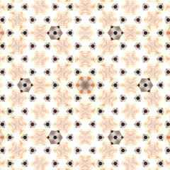 Background image of geometric pattern with self-similarity