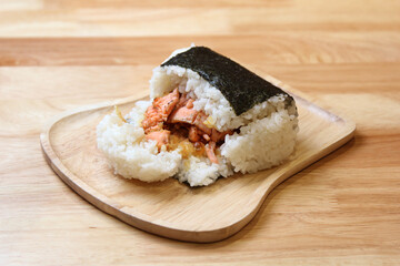Okaka salmon onigiri - japanese food style