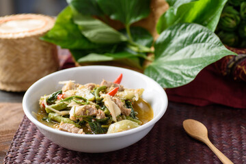 Northern Thai food (Kaeng Khae), local and cultural food that is unique of Thailand 