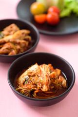 Kimchi cabbage (Korean food), local and cultural food that is unique of Korea
