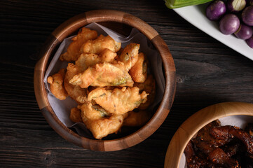 Organic Crispy fish Strips in batter