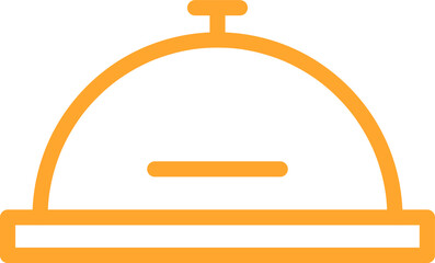 element line vector of icon hood
