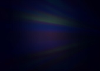 Dark BLUE vector blurred bright pattern.