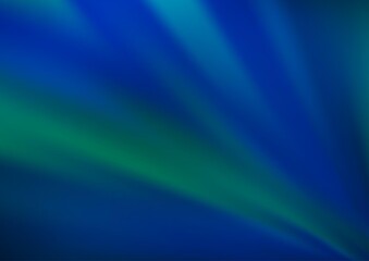 Dark BLUE vector bokeh template.