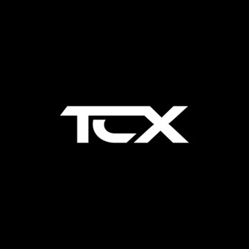 TCX Letter Initial Logo Design Template Vector Illustration