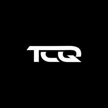 TCQ Letter Initial Logo Design Template Vector Illustration