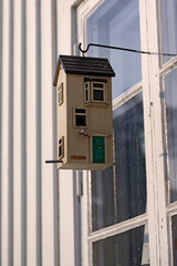 advanced birdhouse hanging outside windows