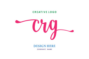 simple CRQ font arrangement is easy to understand, simple and authoritative