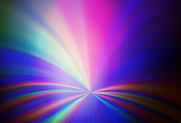 Obraz premium Dark Pink, Blue vector blurred bright template.