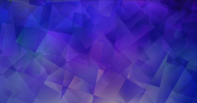4K looping dark pink, blue flowing video with rectangles. Modern abstract animation with gradient rectangles. Clip for your commercials. 4096 x 2160, 30 fps.